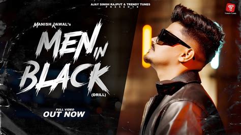 Haryanvi HipHop - MEN IN BLACK [Official Music Video] Manish Rawal | Subtrax | System Hila K ...