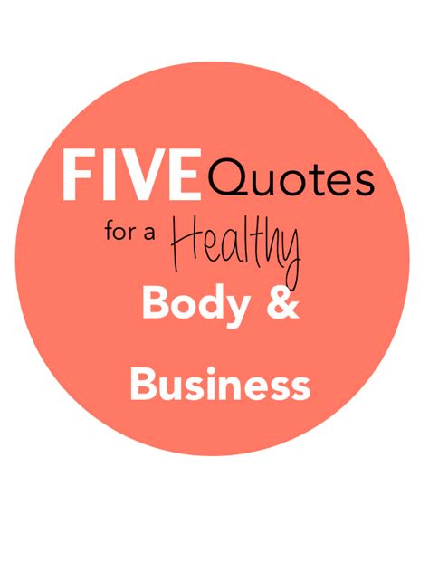 Five quotes for a healthy body and business - Motive Nutrition