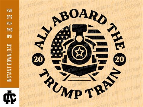 Trump Train Svg 2020 Trump Svg President Svg Election | Etsy