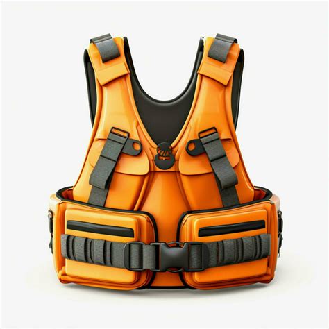 Safety Vest 2d cartoon illustraton on white background hig 30692137 Stock Photo at Vecteezy