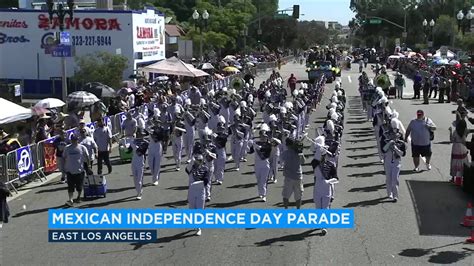 Thousands celebrate Mexican independence in East LA parade - ABC7 Los Angeles