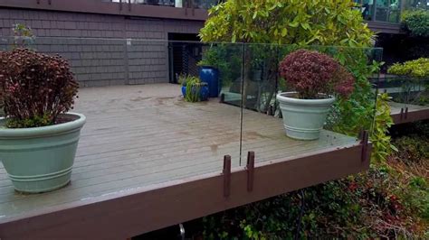 Frameless Glass Railing Does Not Obstruct Your Deck’s View | 3 Brothers ...