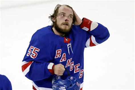 Rangers Reveal The Injury Status Of Ryan Lindgren