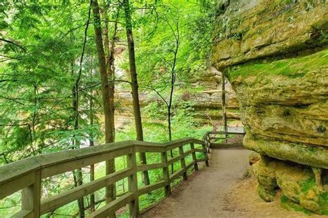 Munising Falls Trail to see 3 viewpoints of waterfalls! + more Pictured ...