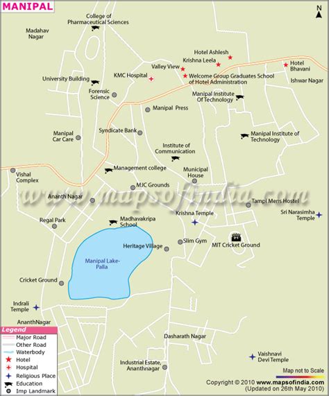 Manipal City Map