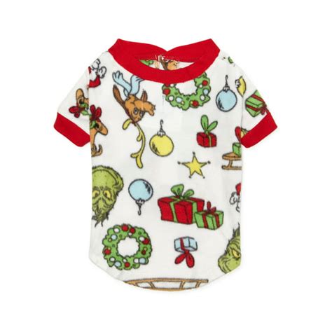 Matching Family Christmas Pajamas Pet Grinch Union Suit - Walmart.com ...