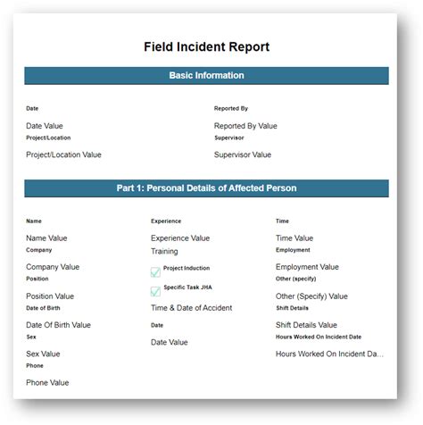 Incident Report Templates | Improve Workplace Safety Now