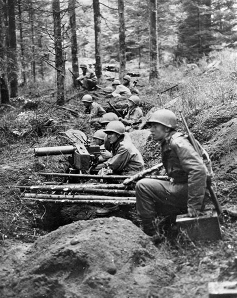 22nd Infantry Regiment in the Hürtgen Forest near Grosshau, Germany | The Allied Race to Victory ...