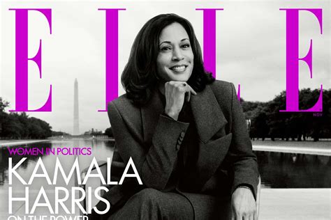 Kamala Harris Covers Elle's November Issue - Daily Front Row