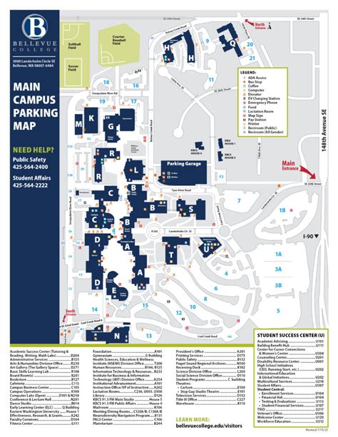 Microsoft Main Campus Map