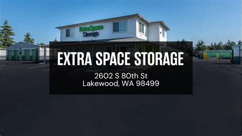 Storage Units in Lakewood, WA on S 80th St | Extra Space Storage - YouTube