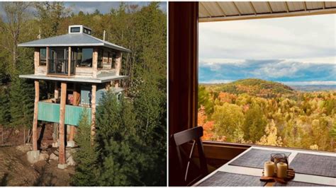 You'll Feel Like You're Floating Above The World At This Tree Fort ...