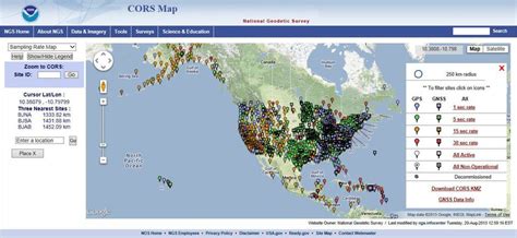 1 The NGS CORS site map Currently a few stations of Earth Scope's Plate... | Download Scientific ...