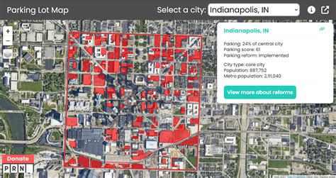 24% of Downtown Indianapolis is Parking : r/indianapolis