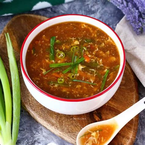 15-Minute Chinese Hot and Sour Soup - Chili to Choc