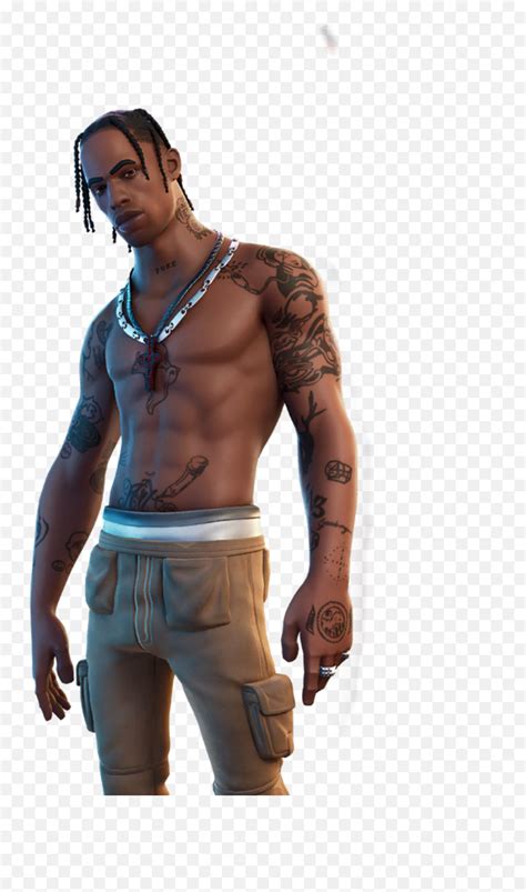 Travisscott Sticker - Fortnite Travis Scott Costume Png,Travis Scott ...