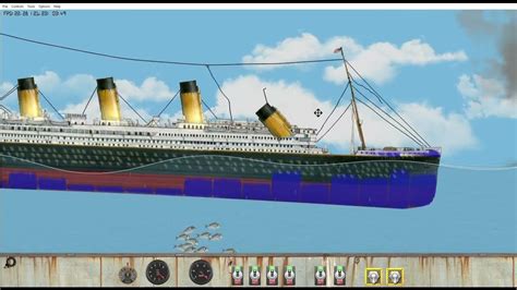 floating sandbox titanic 2 - YouTube