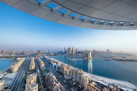 Pictured: The breathtaking view from Dubai’s Aura Skypool, the world’s ...