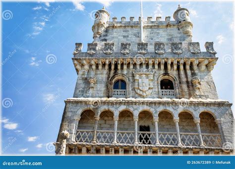 Inside the Belem Tower, an Ancient Fortress in Lisbon, Portugal Stock ...