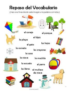 Short Spanish Stories for Kids with Worksheets! (Learn Spanish question words!)