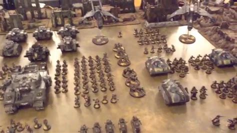 Warhammer 40K Army Showcase Astra Militarum 7500 - YouTube