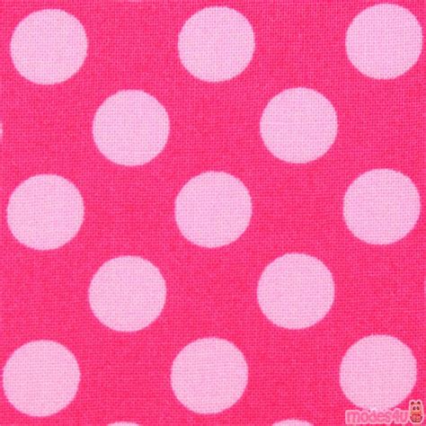 hot pink dot fabric pale pink polka dots by Michael Miller Fabric by Michael Miller - modes4u