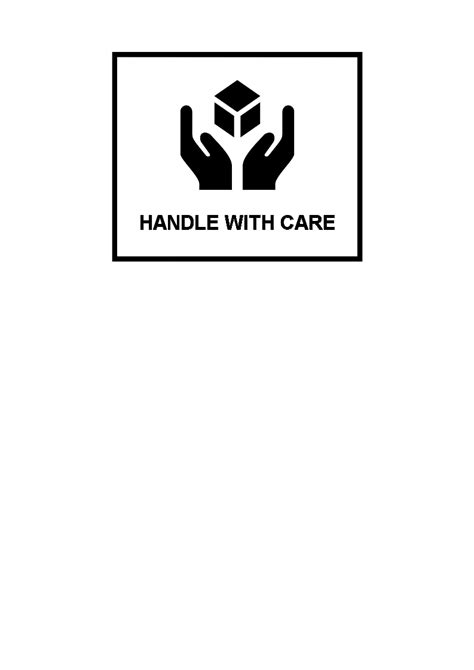 Handle With Care Clip Art at Clker.com - vector clip art online, royalty free & public domain