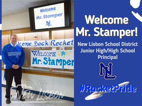 Welcome, Mr. Stamper! | New Lisbon School District