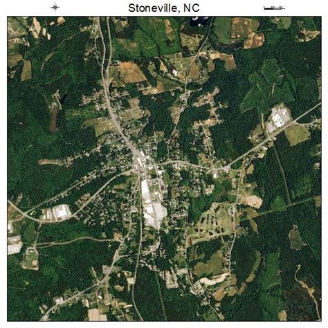 Aerial Photography Map of Stoneville, NC North Carolina