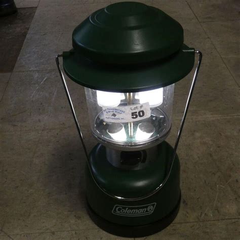 Coleman Battery Operated Lantern | Live and Online Auctions on HiBid.com