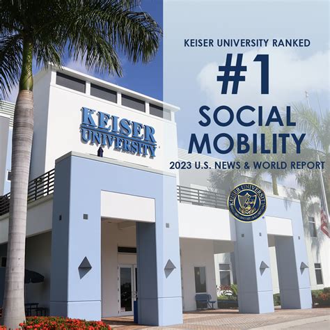 Keiser University Tops U.S. News & World Report Ranking for Social Mobility - Keiser University