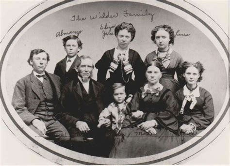 Almanzo Wilder's family... | Ingalls family, Laura ingalls, Laura ingalls wilder