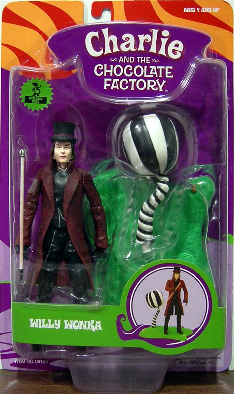 Willy Wonka Action Figure Charlie Chocolate Factory