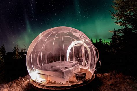 "Hotel bolha" na Islândia permite que você presencie a aurora boreal - GQ | Prazeres