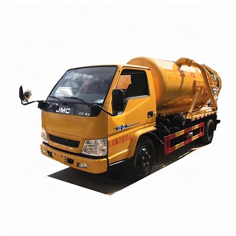 JMC 5000 liter sewage vacuum tanker truck - fuel truck,sewage suction ...