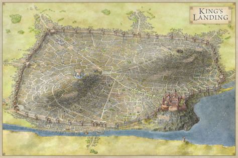 King's Landing - Fantastic Maps