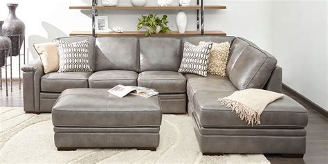 Alandro Living Room Collection - Costco | Living room leather, Grey ...