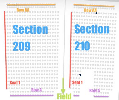 Seattle Seahawks Interactive Seating Chart with Seat Views