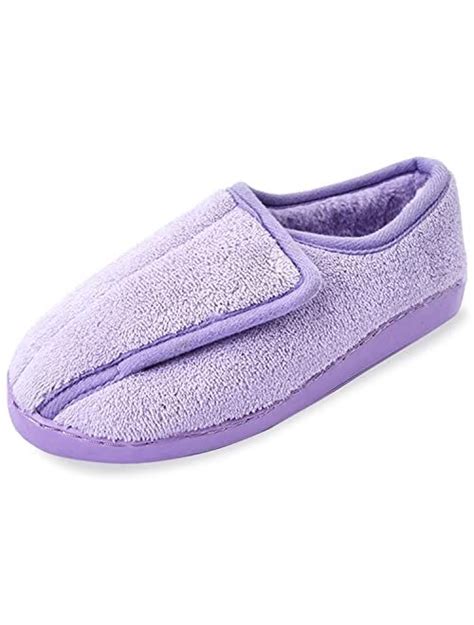 Buy Git-up Women Memory Foam Diabetic Slippers Arthritis Edema ...