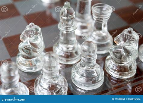 Glowing Chess Set stock photo. Image of symbol, business - 71598866