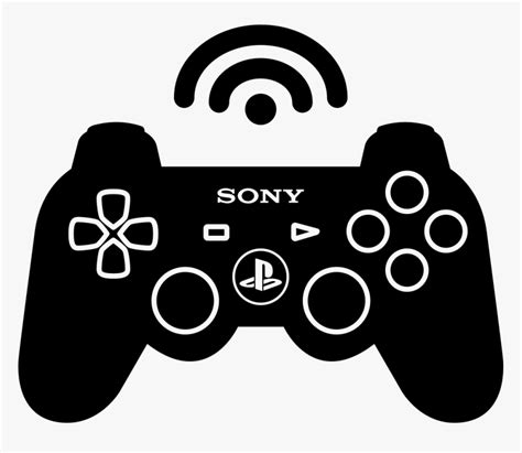 Ps3 Wireless Game Control - Silhouette Playstation Controller, HD Png Download , Transparent Png ...