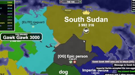 Satisfying World Map Winning Strategy! Territory Games io - Territorial ...