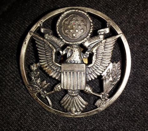 World War II U.S. Army Enlisted Eagle Hat Pin