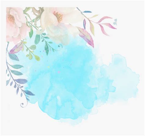 Novament: Pastel Watercolor Pastel Floral Background Design