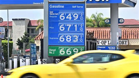 Gasoline prices in California are up 80 cents in a month. Here's why. - ABC News