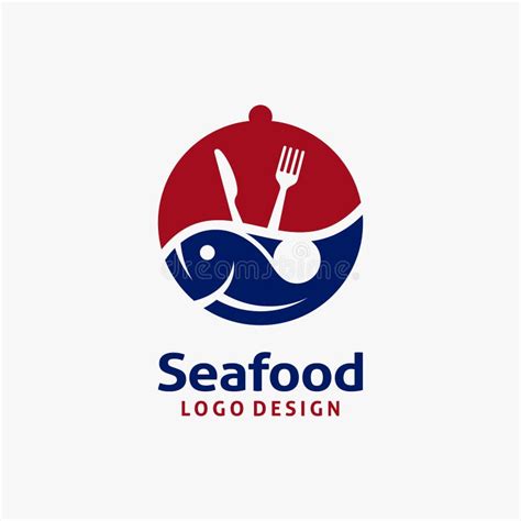 Seafood logo design stock vector. Illustration of ideas - 274735960