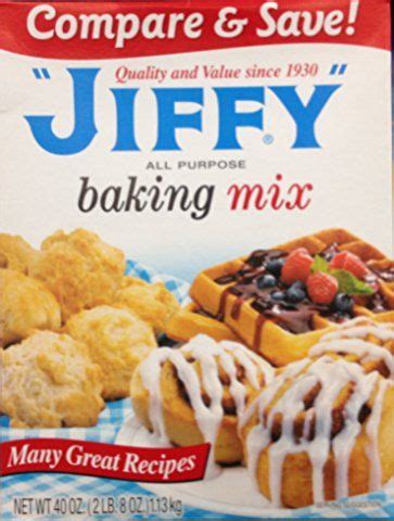 Jiffy All Purpose Baking Mix, 40 oz (Pack of 1) | Jiffy mix recipes ...