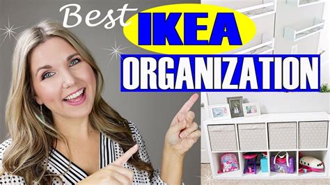 TOP 10 BEST ORGANIZING ITEMS FROM IKEA - YouTube | Organization items ...