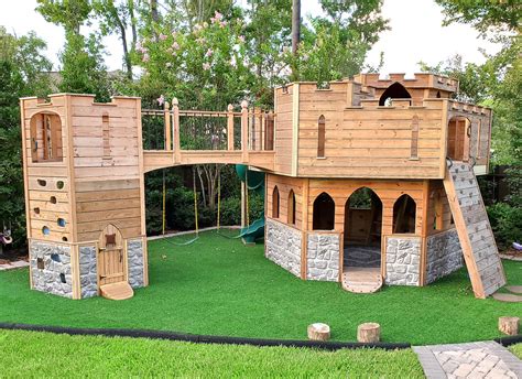 Whimsical Castle Plan For Kids · 14x14ft - Paul's Playhouses