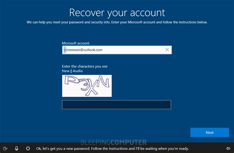 Microsoft Adds Password Recovery Option to Windows 10 Lockscreen